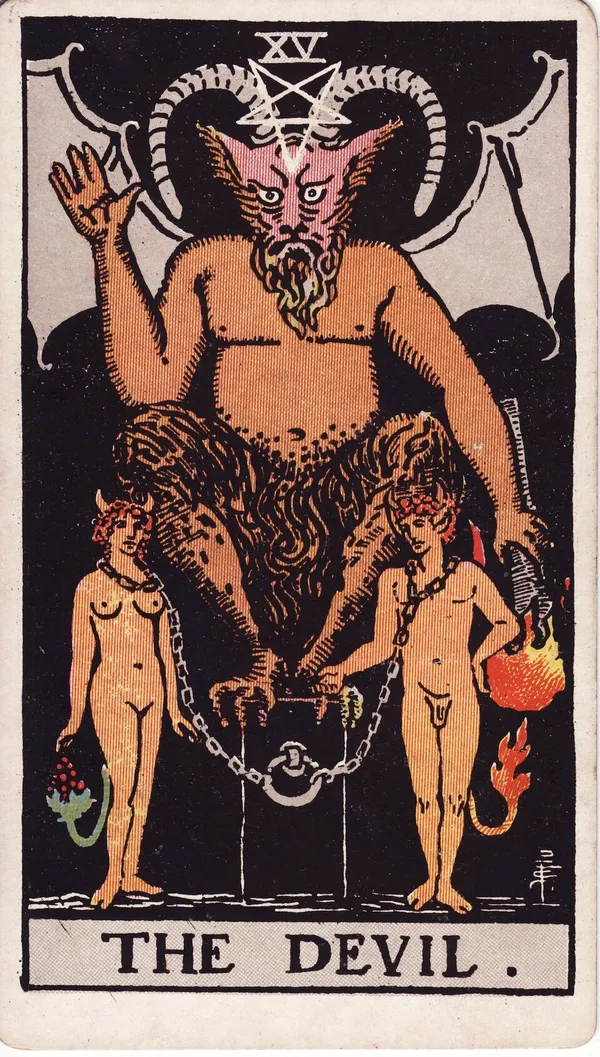 El Diablo de la baraja Rider–Waite–Smith